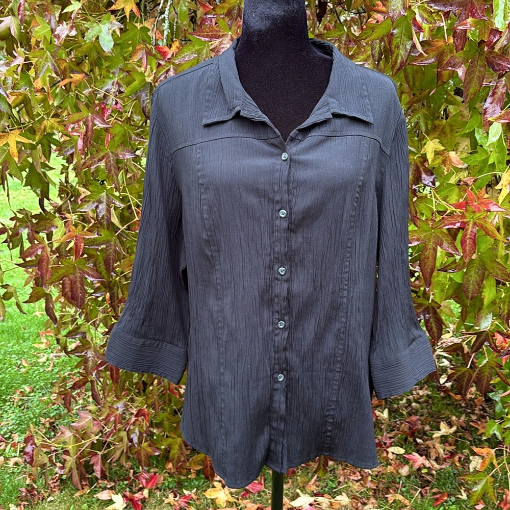 3/$20 Islander Crinkle Rayon Top